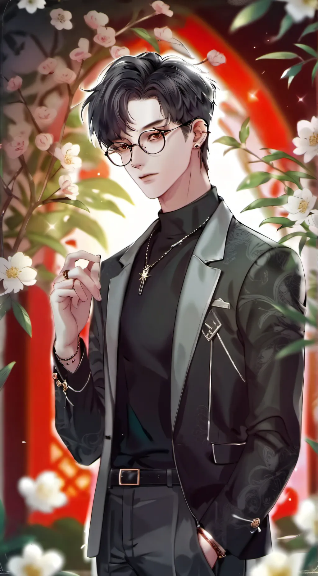 ai character: Lucas  background