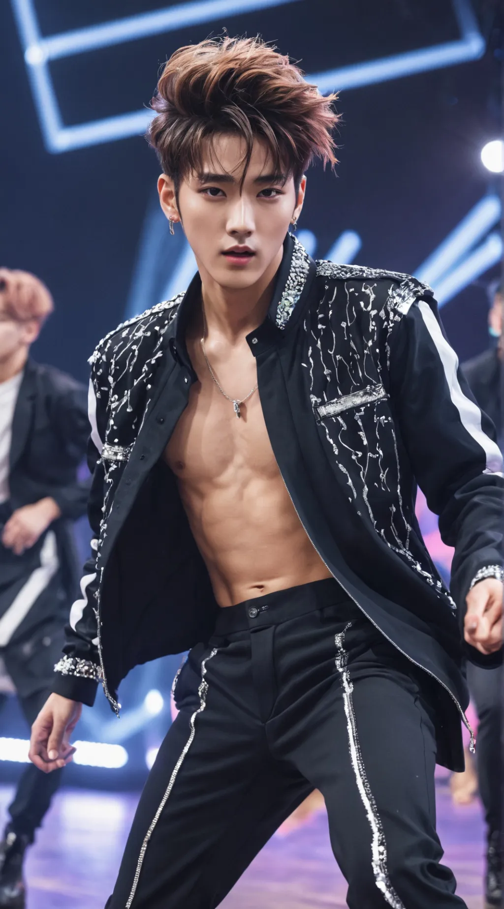 ai character: Hyunjin background
