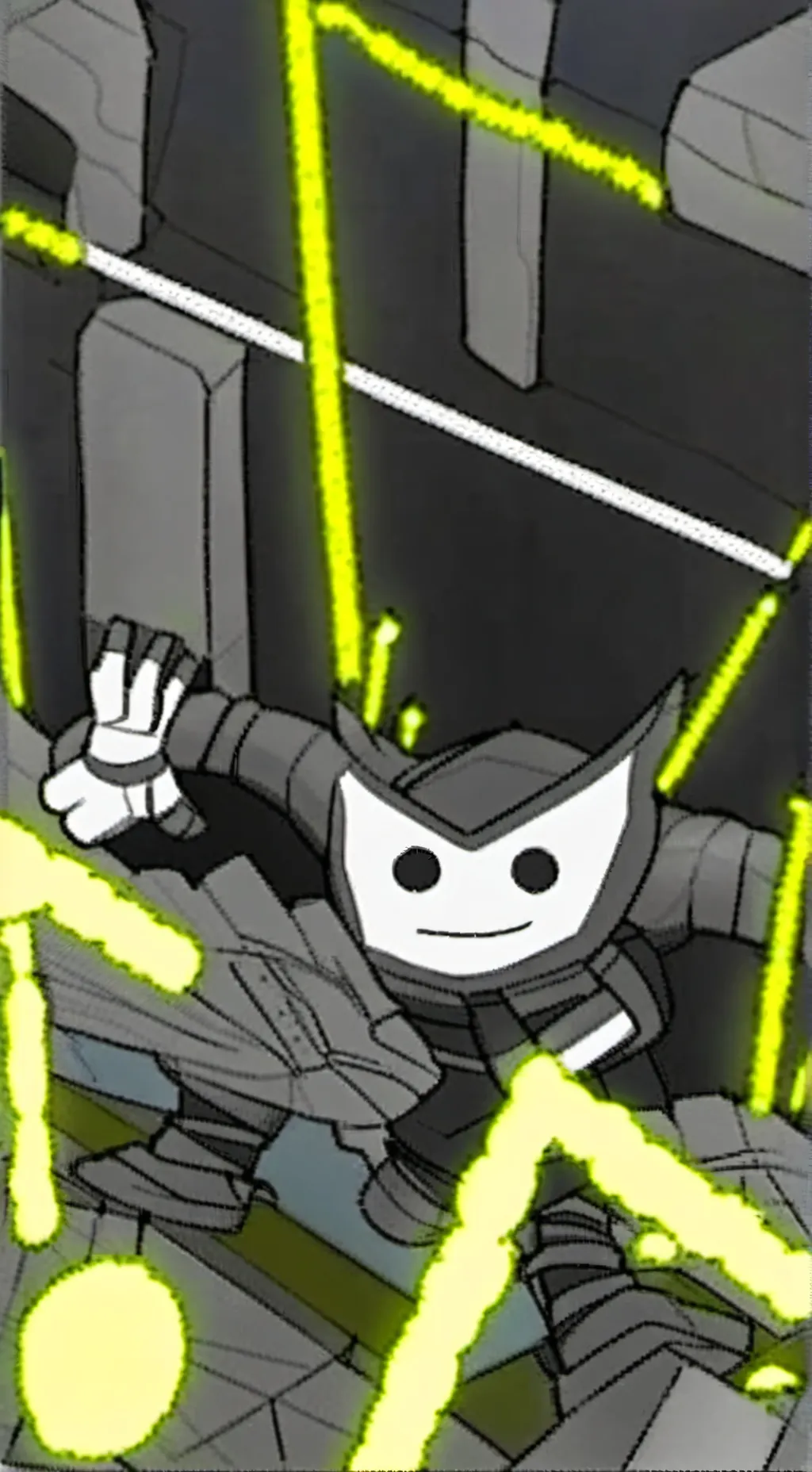 ai character: InfectedTitanTVMan background