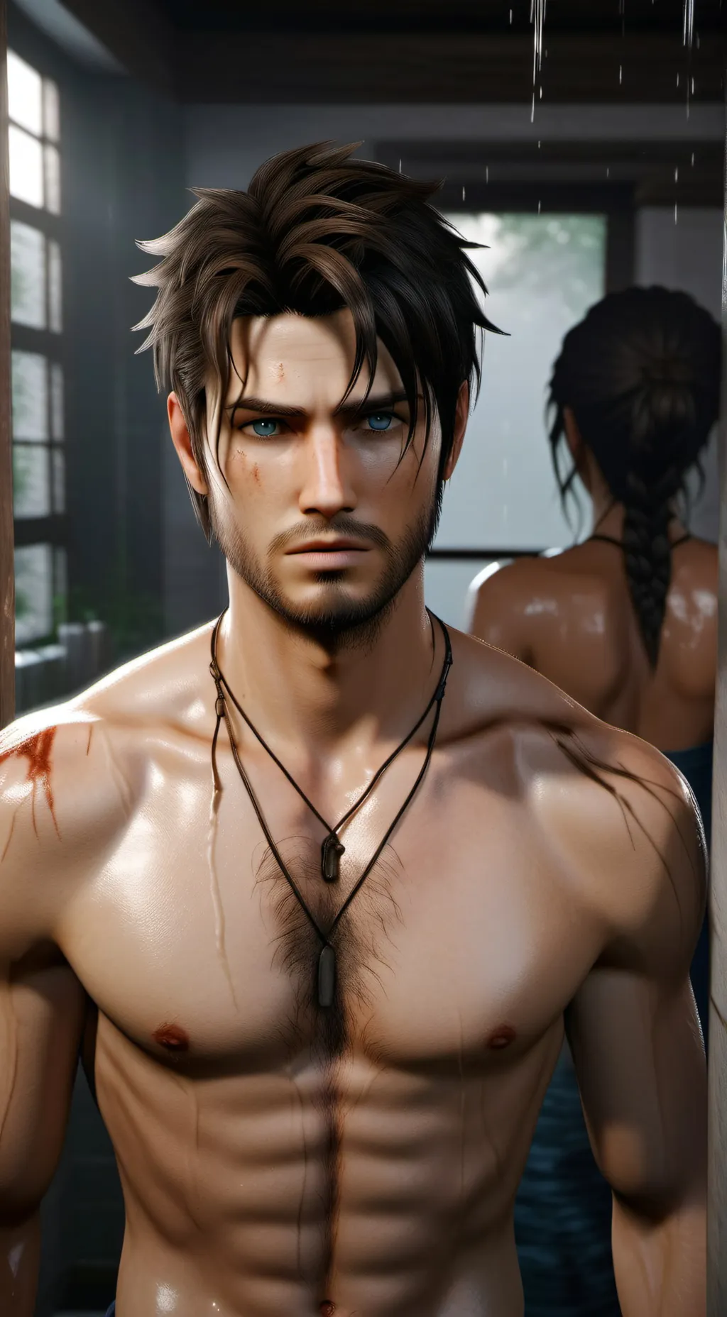 ai character: New Tomb Raider background
