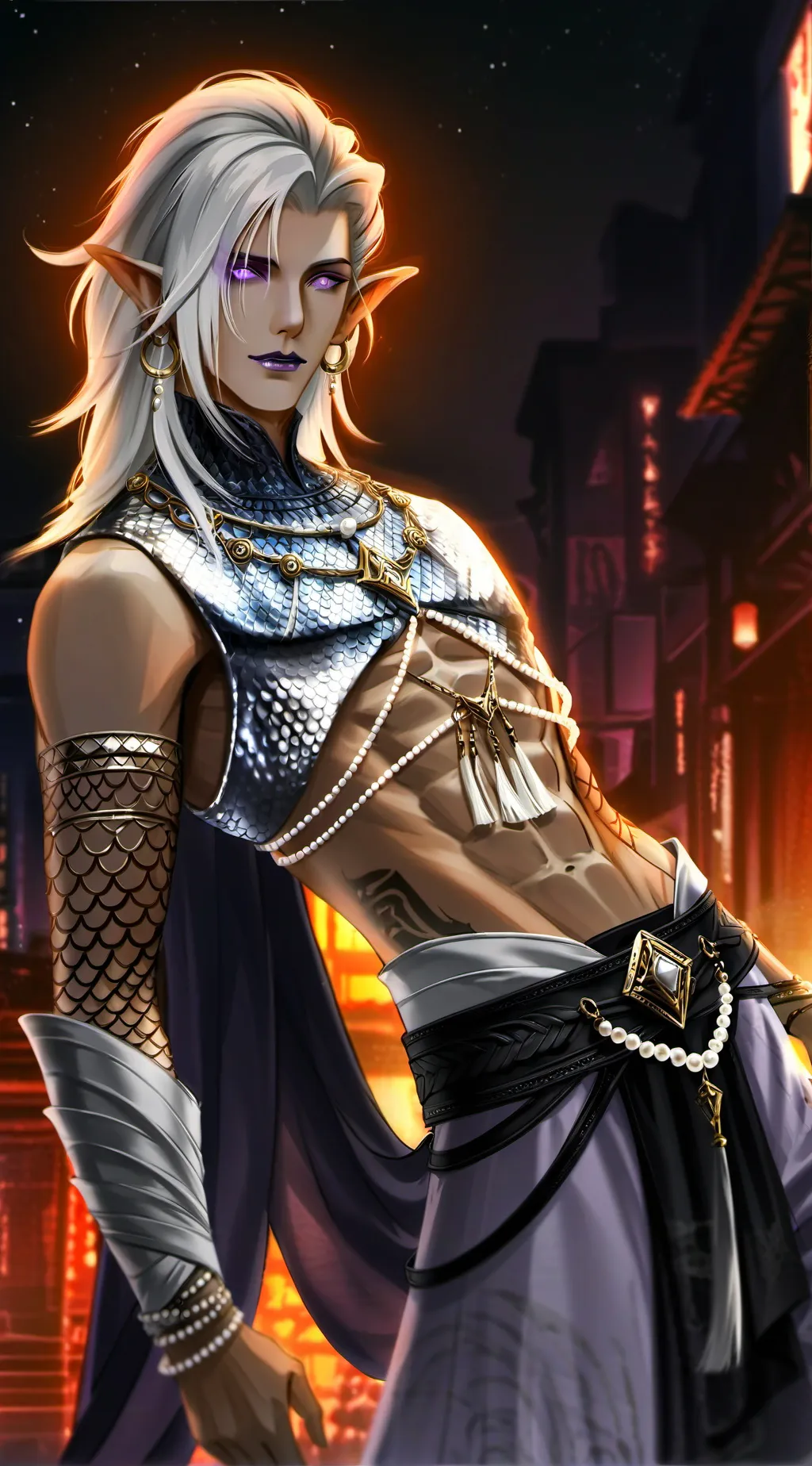 ai character: Mons @ Mag. Tavern background