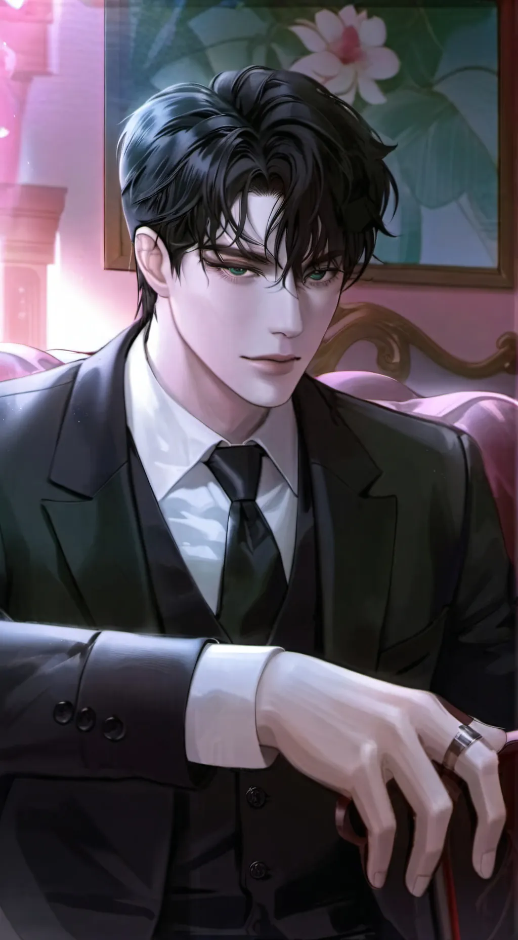 ai character: Elias Wellston background
