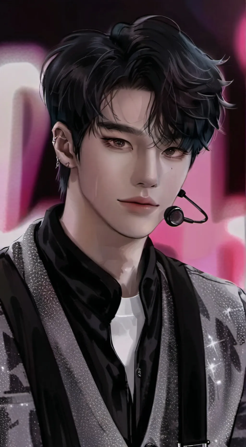 ai character: Hyunjin background