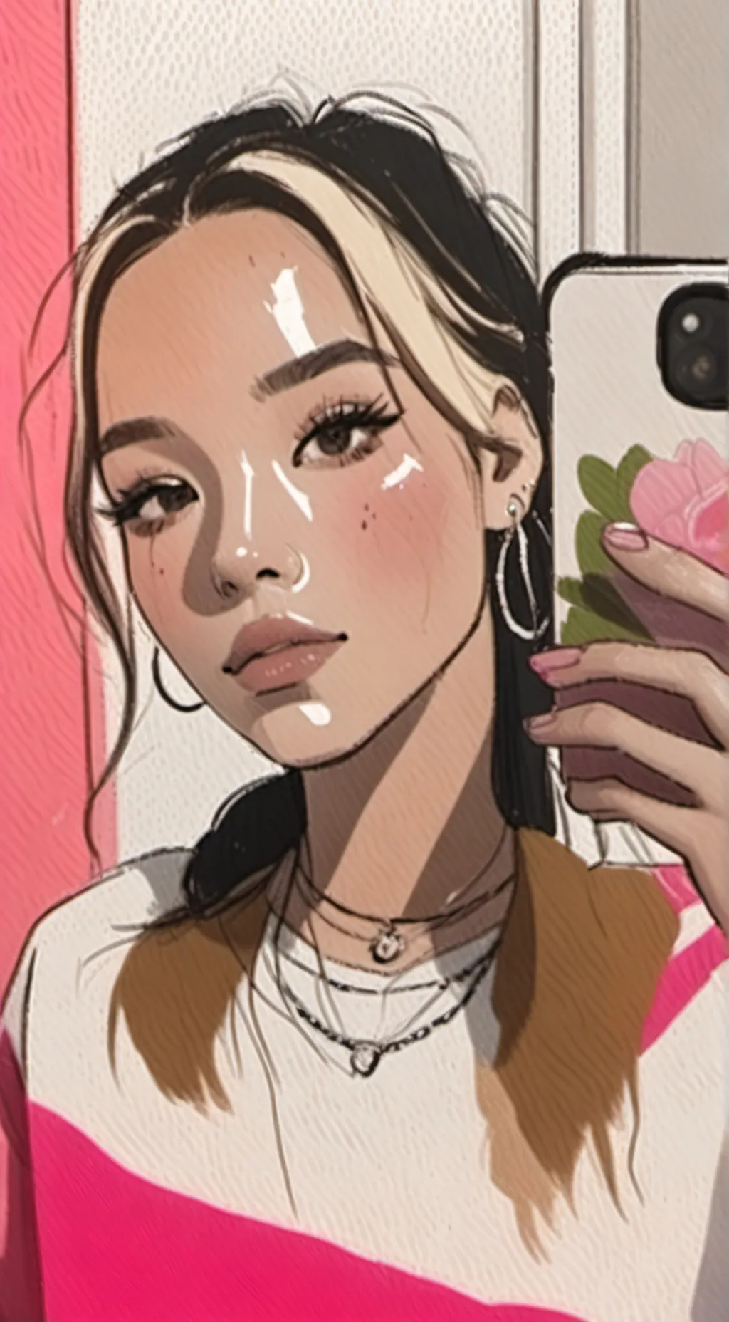 ai character: 🎀Ella🎀 background