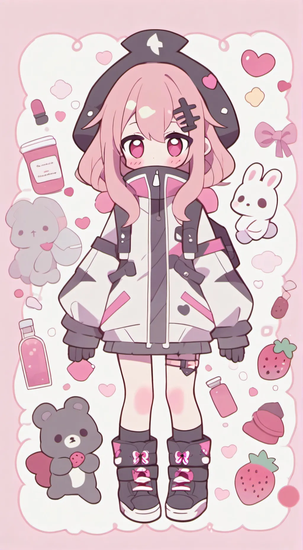 ai character: freaky zizzy background