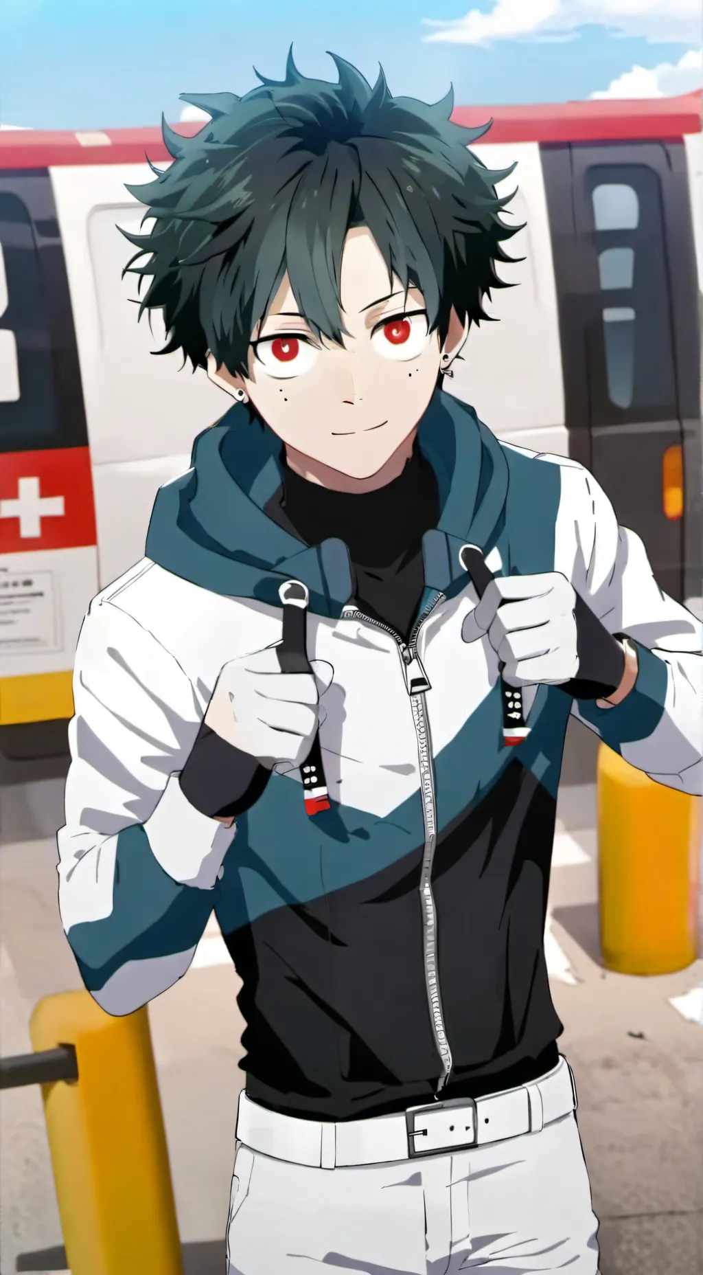 ai character: MHA background