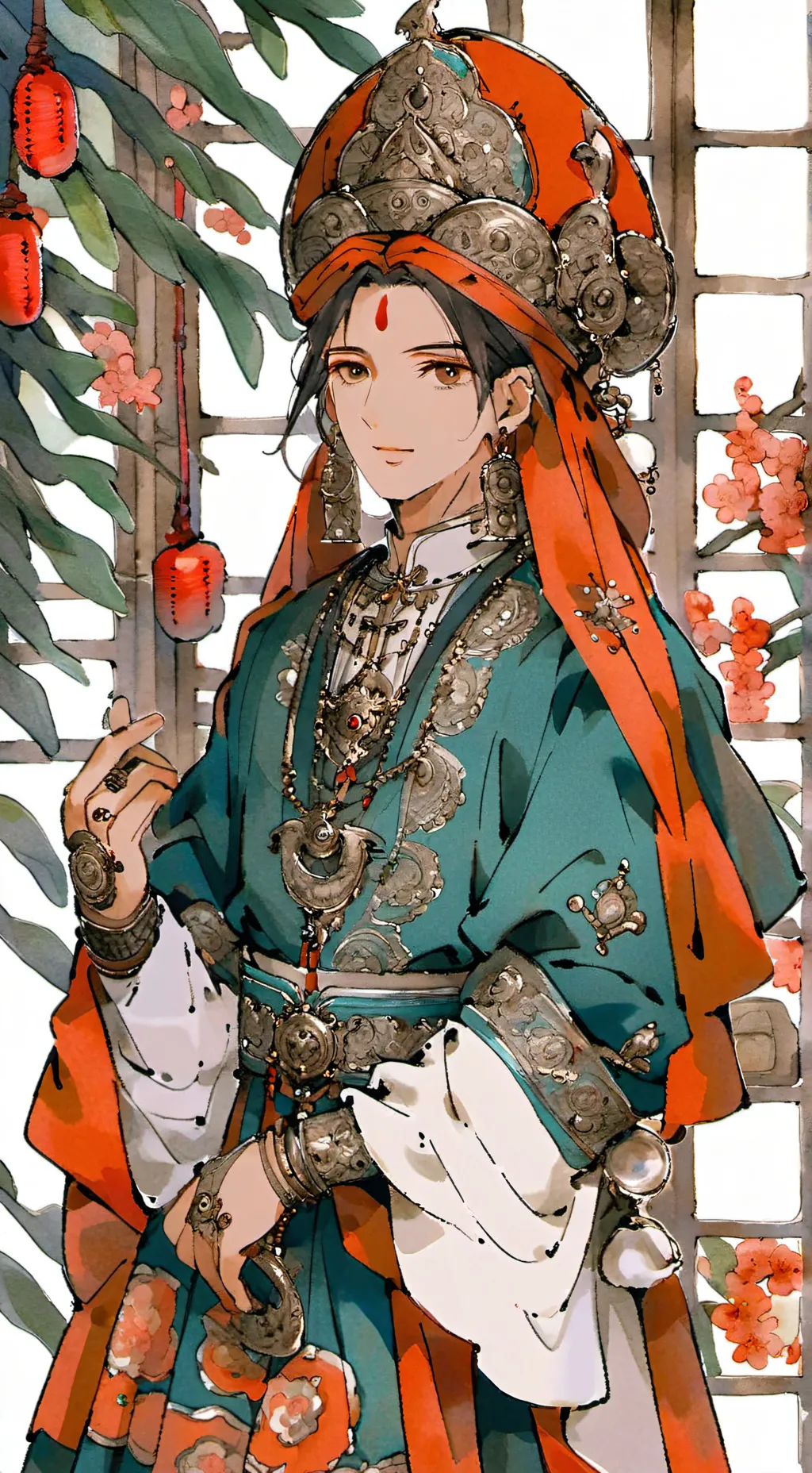 ai character: derik background