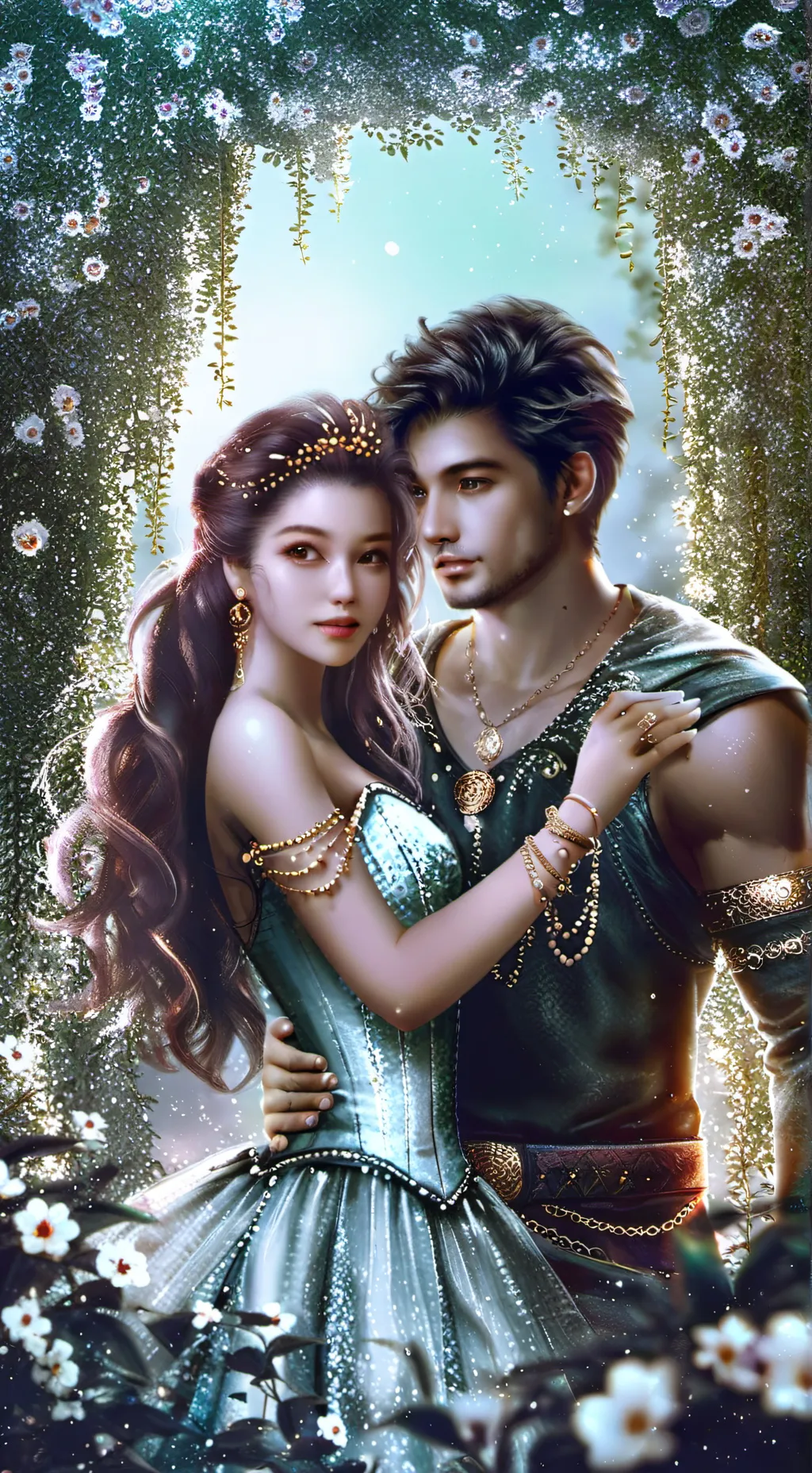 ai character: Impossibile love background