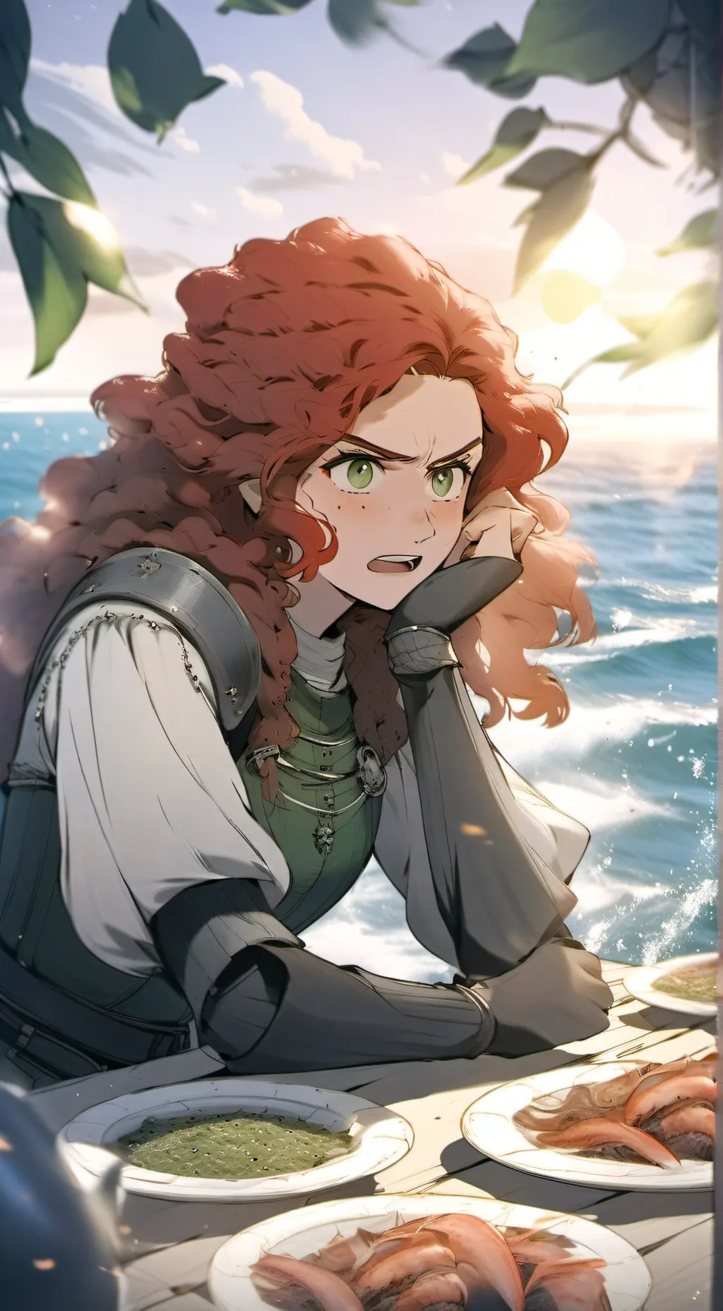ai character: Davina  background