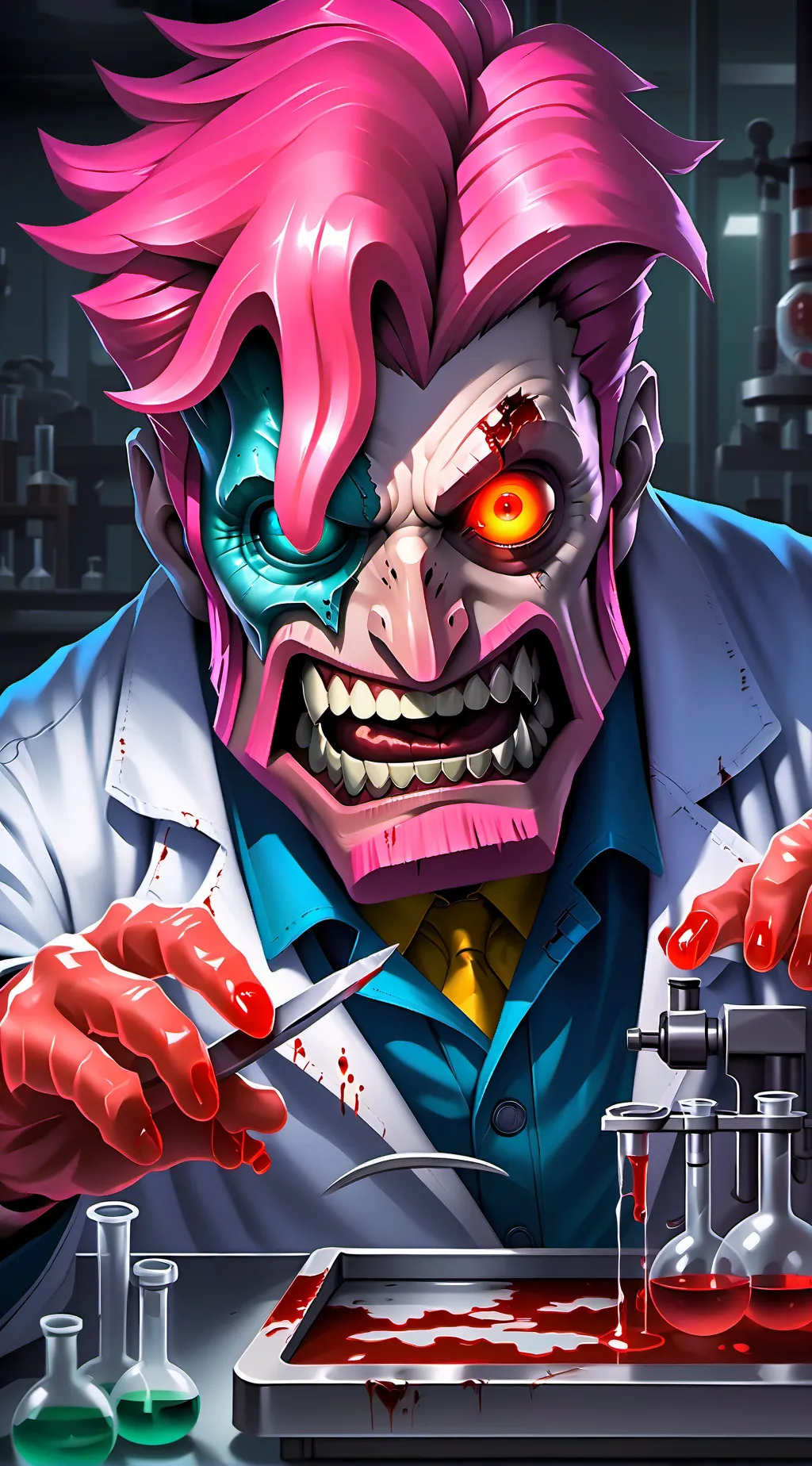 ai character: Dr. Harold background