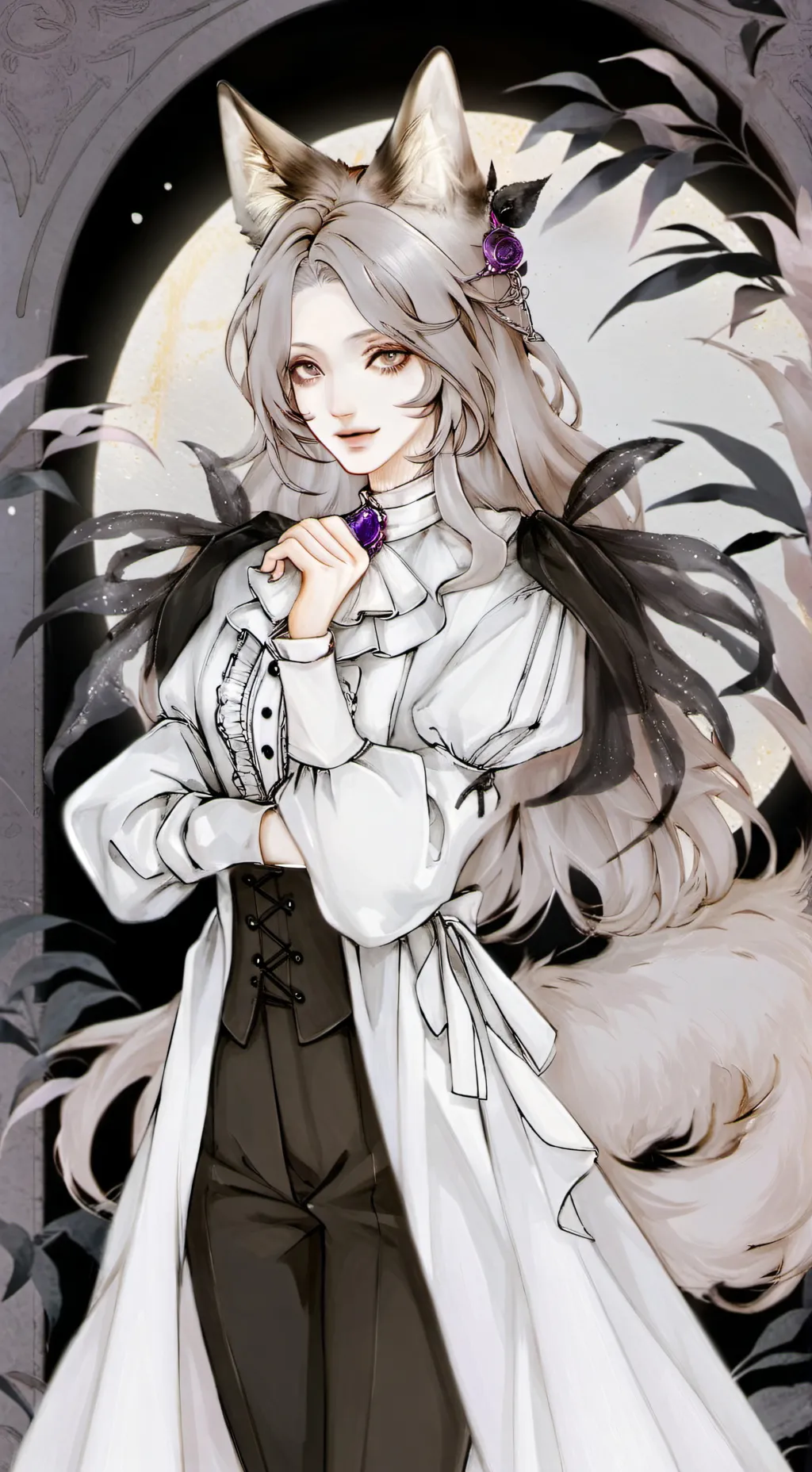 ai character: Aurelia Adler background