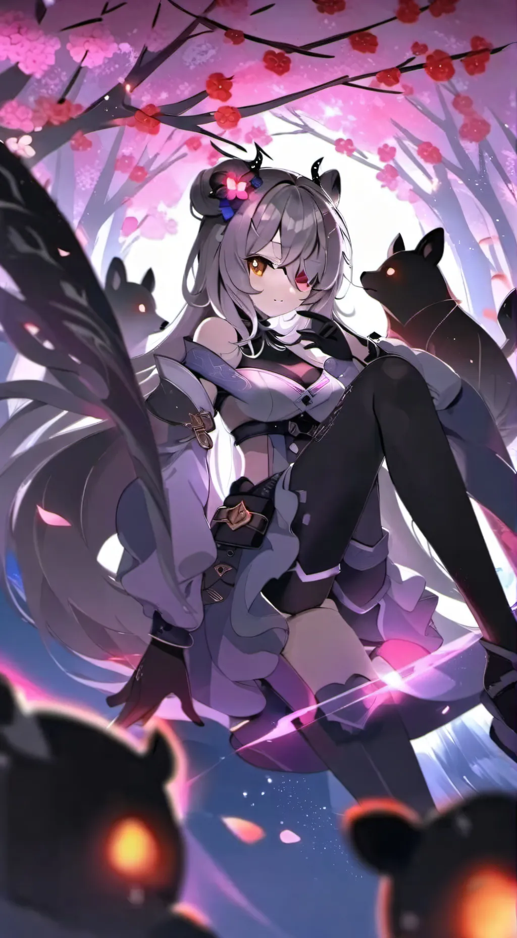 ai character: Luna🌹 background