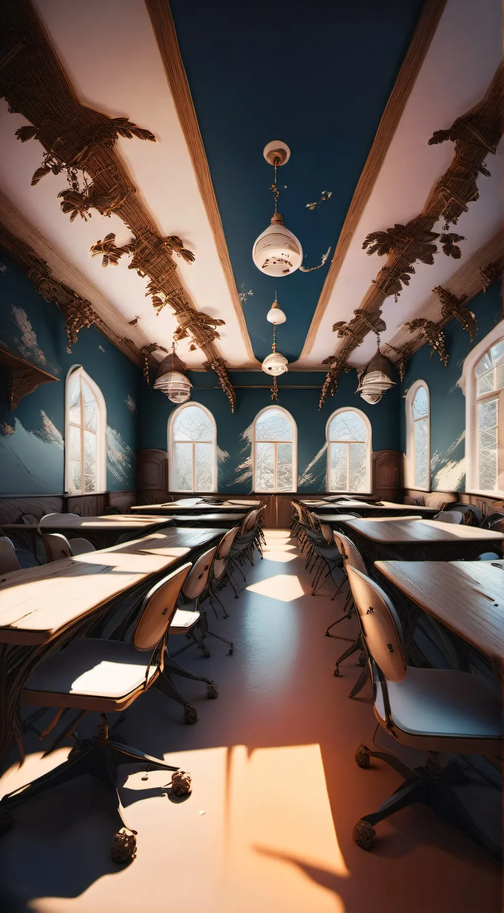 ai character: Eden College  background