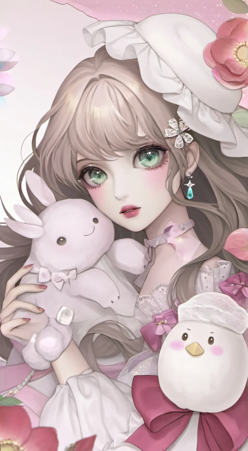 ai character: Marie background