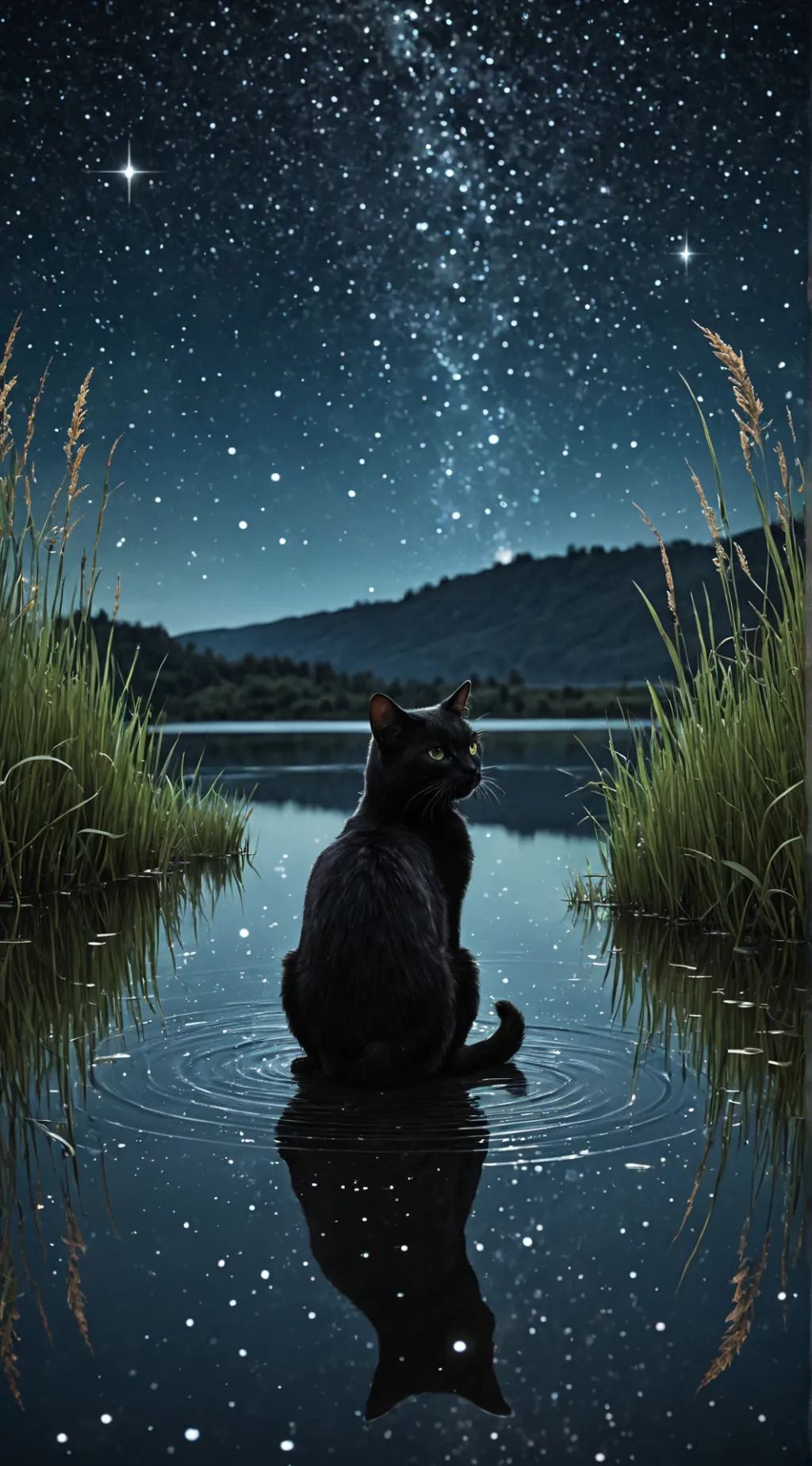 ai character: 🌊• Riverclan •🌀 background