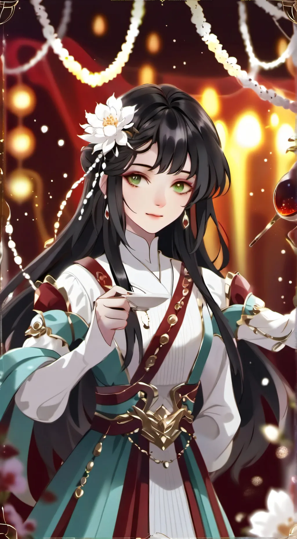 ai character: Lilly background