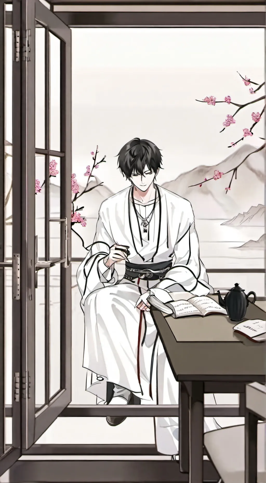 ai character: yuki background
