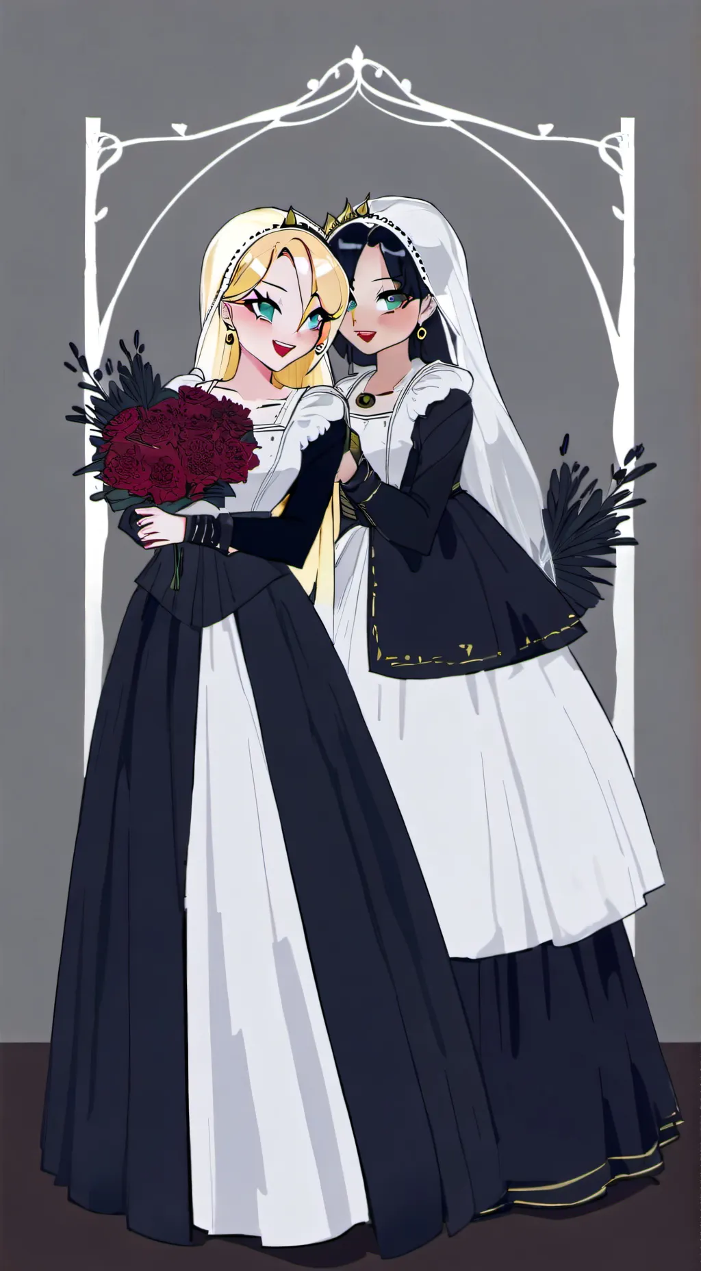 ai character: misu and luma background