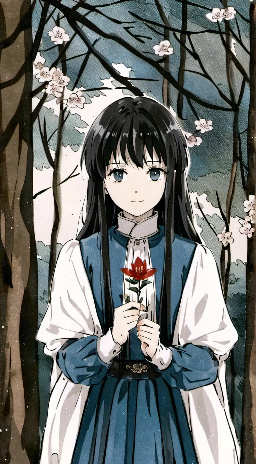 ai character: Muichiro Tokito background