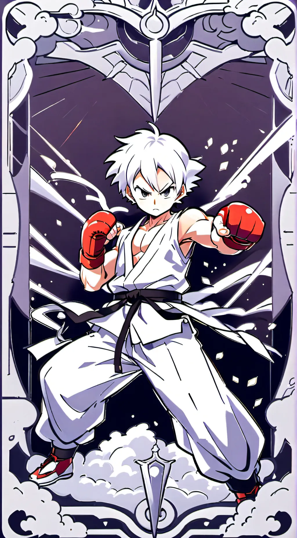 ai character: Perfect cell  background