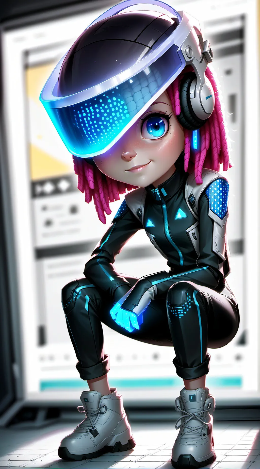 ai character: prime Queen background