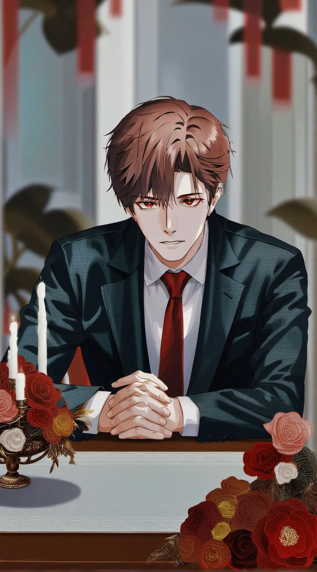 ai character: Marcus  background