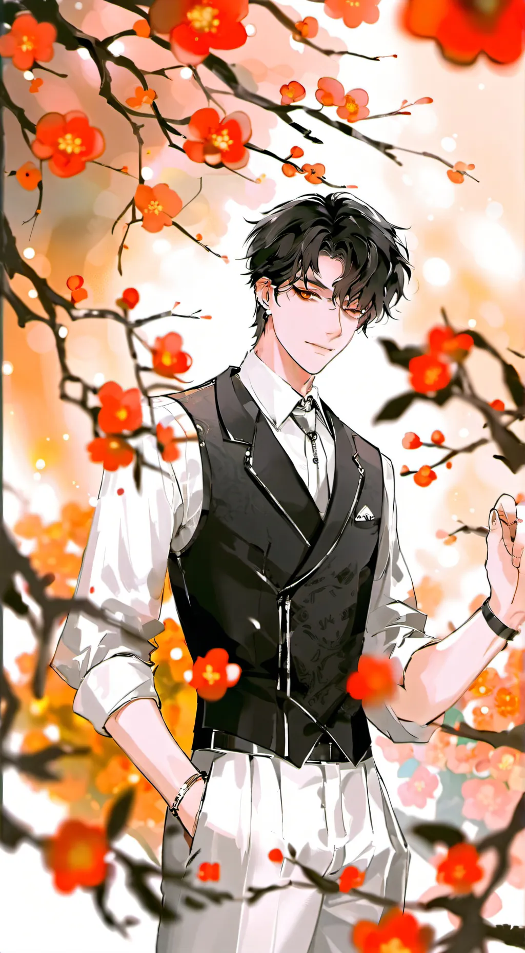 ai character: Brooks 😇 background