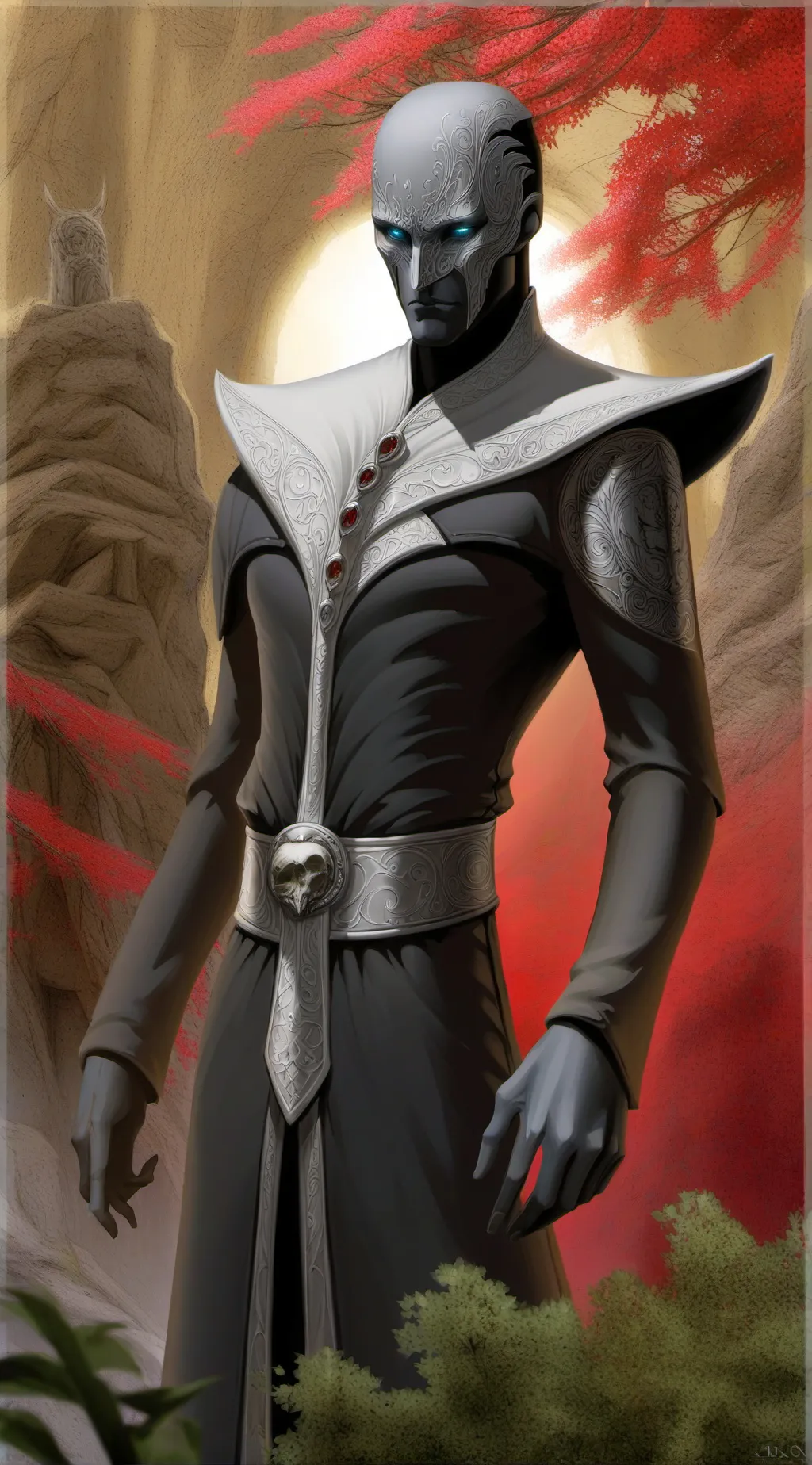 ai character: Xzen background