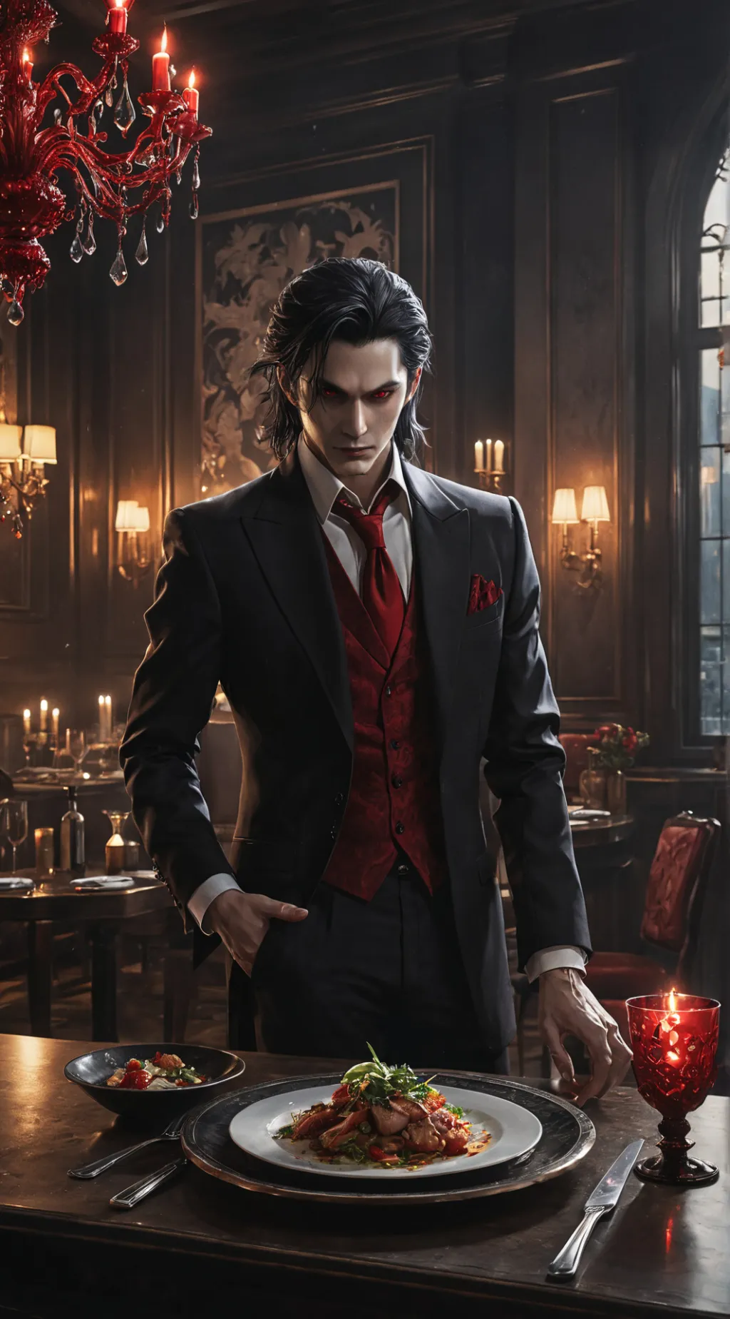 ai character: vampiro  background