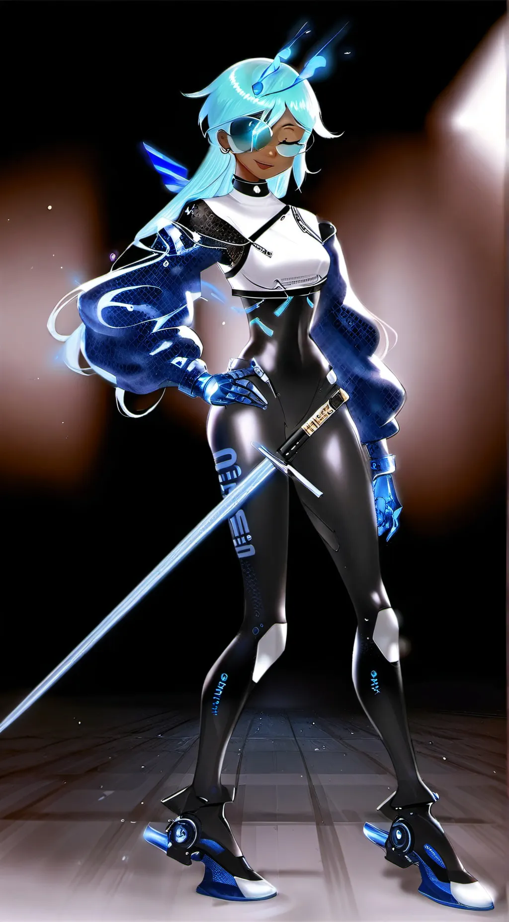 ai character: Mélissa  background