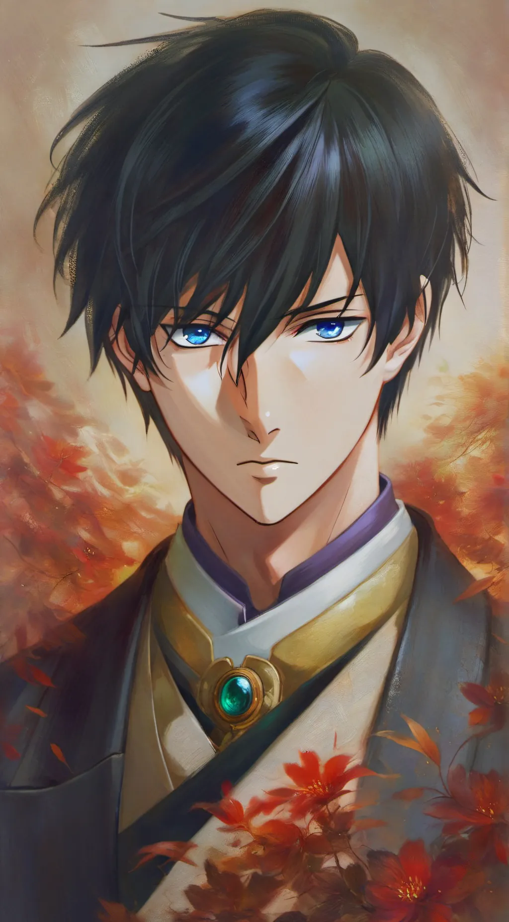 ai character: Rin itoshi  background