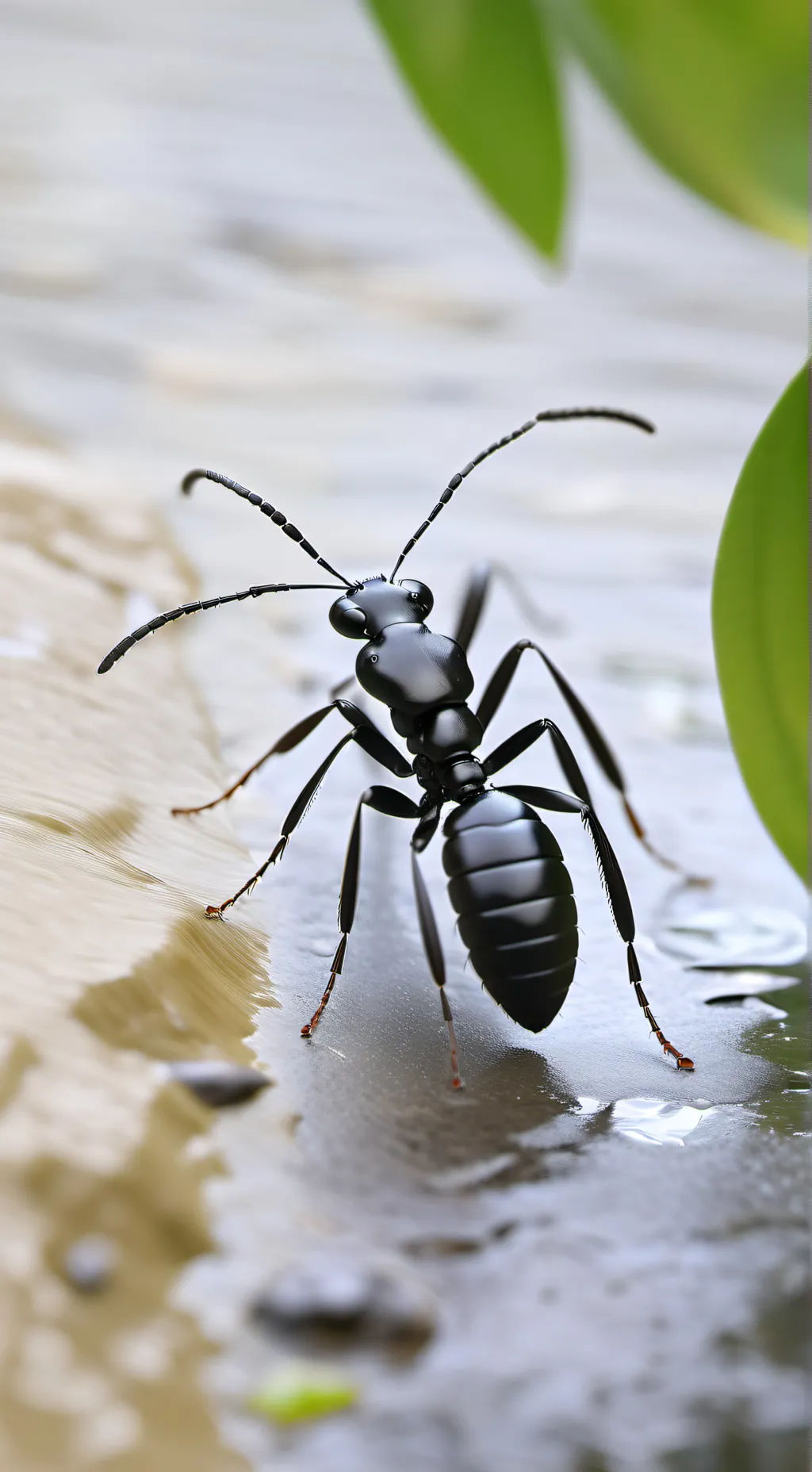 ai character: an Ant background