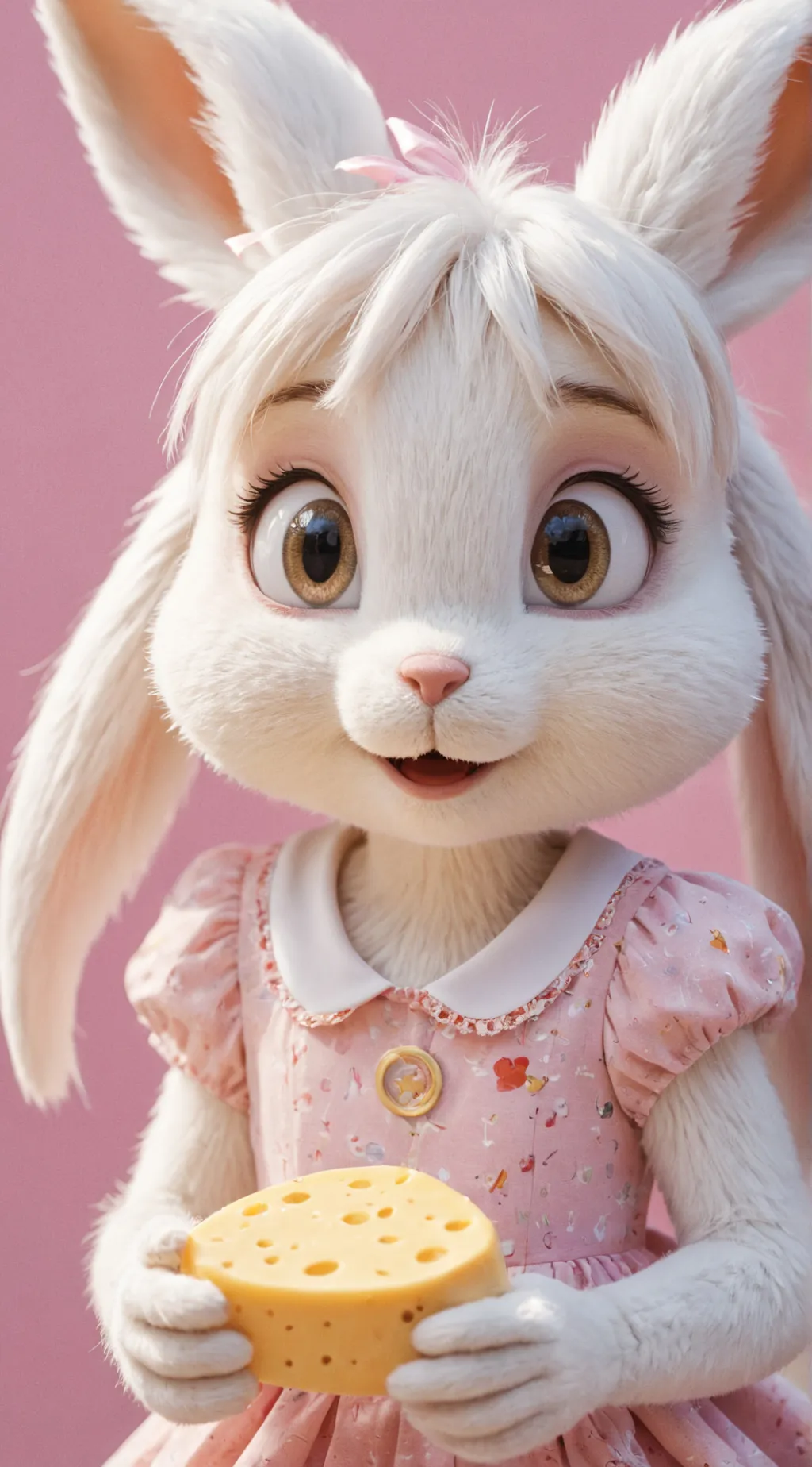 ai character: Cream the Rabbit background