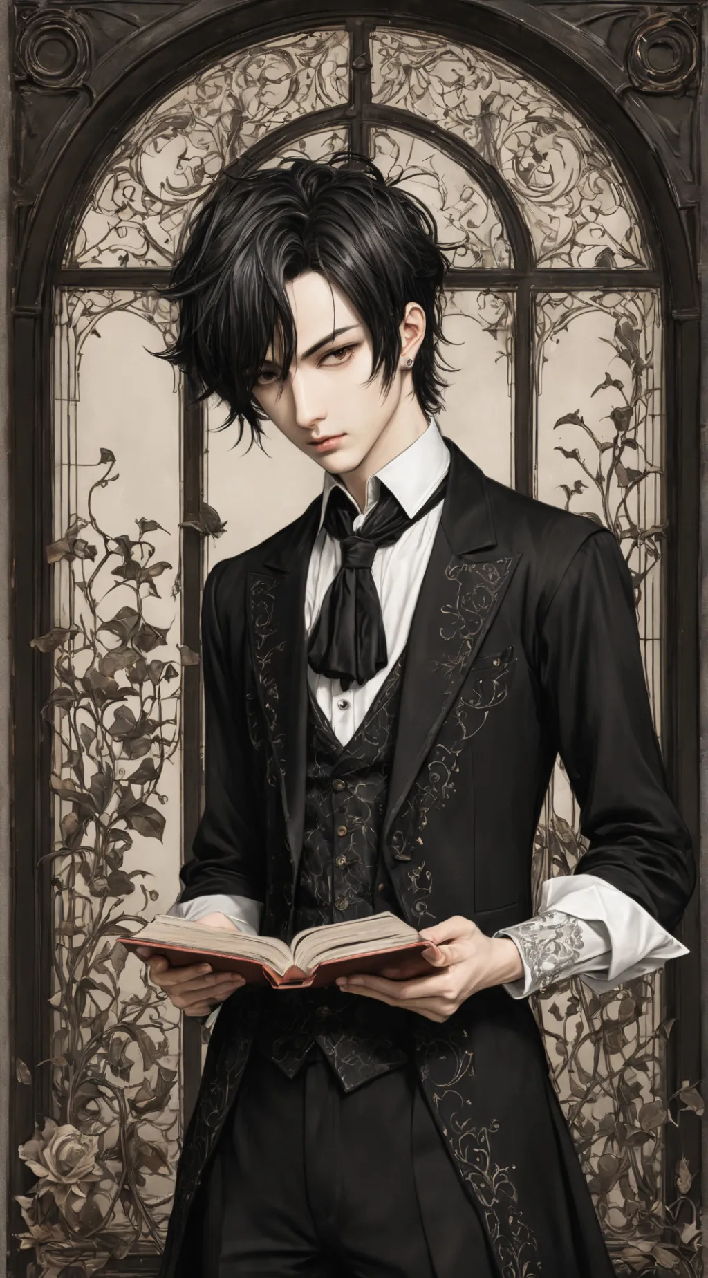 ai character: Rylan Huntley  background