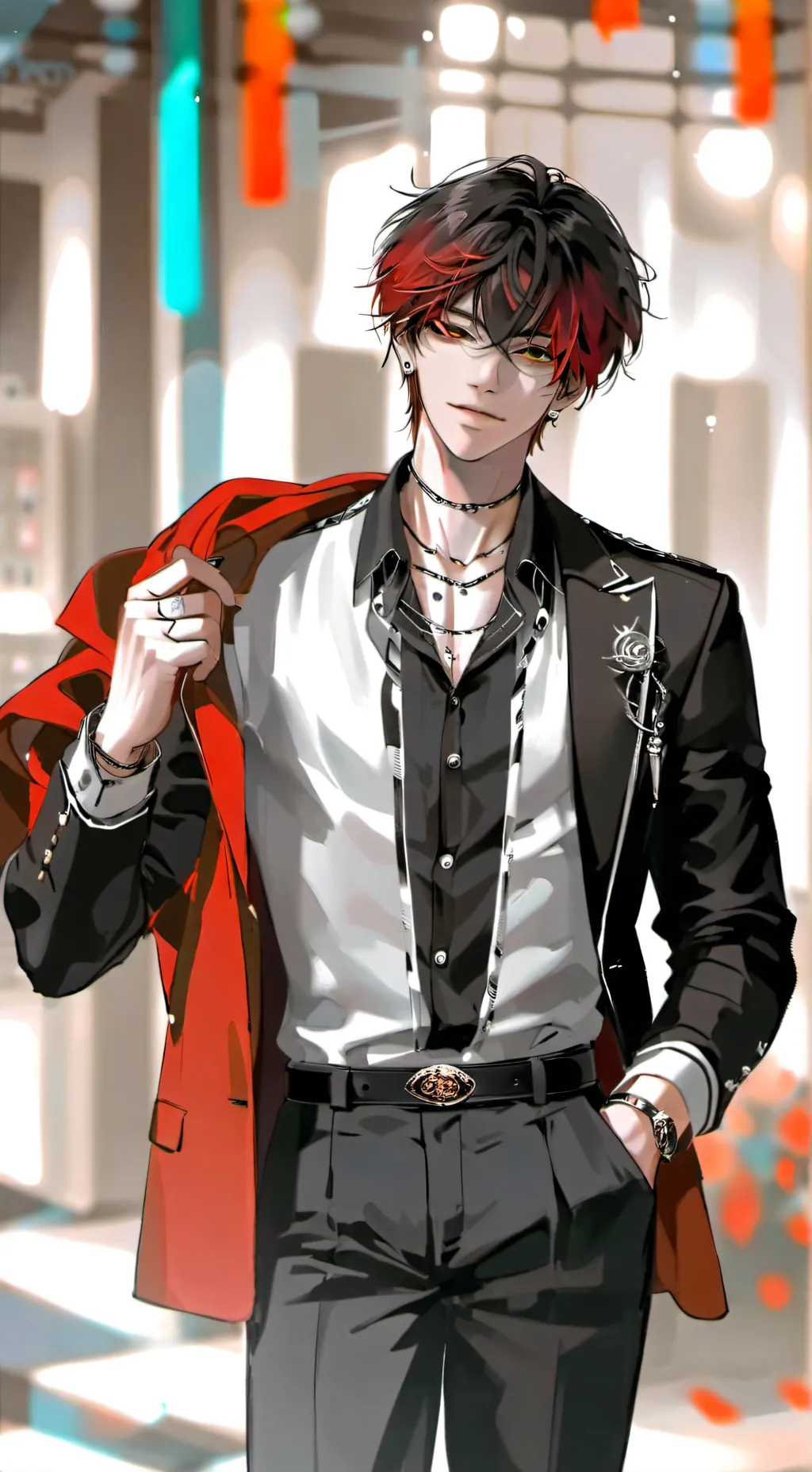 ai character: Alexander  background