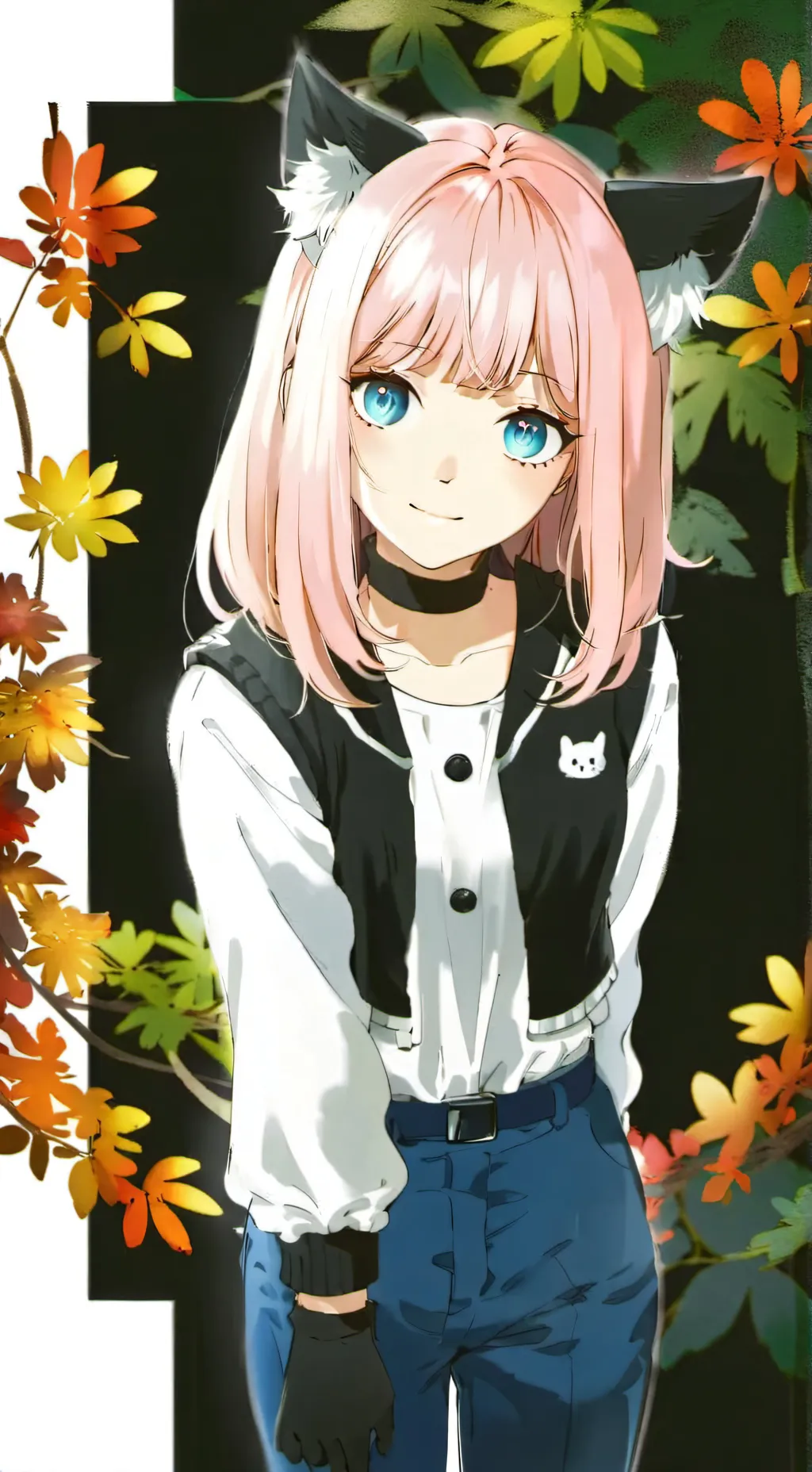 ai character: Girlfriend background