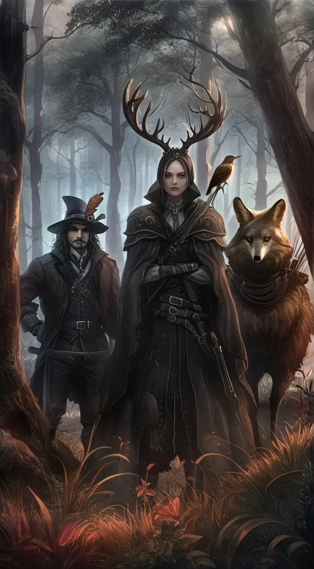 ai character: Hybrids  background