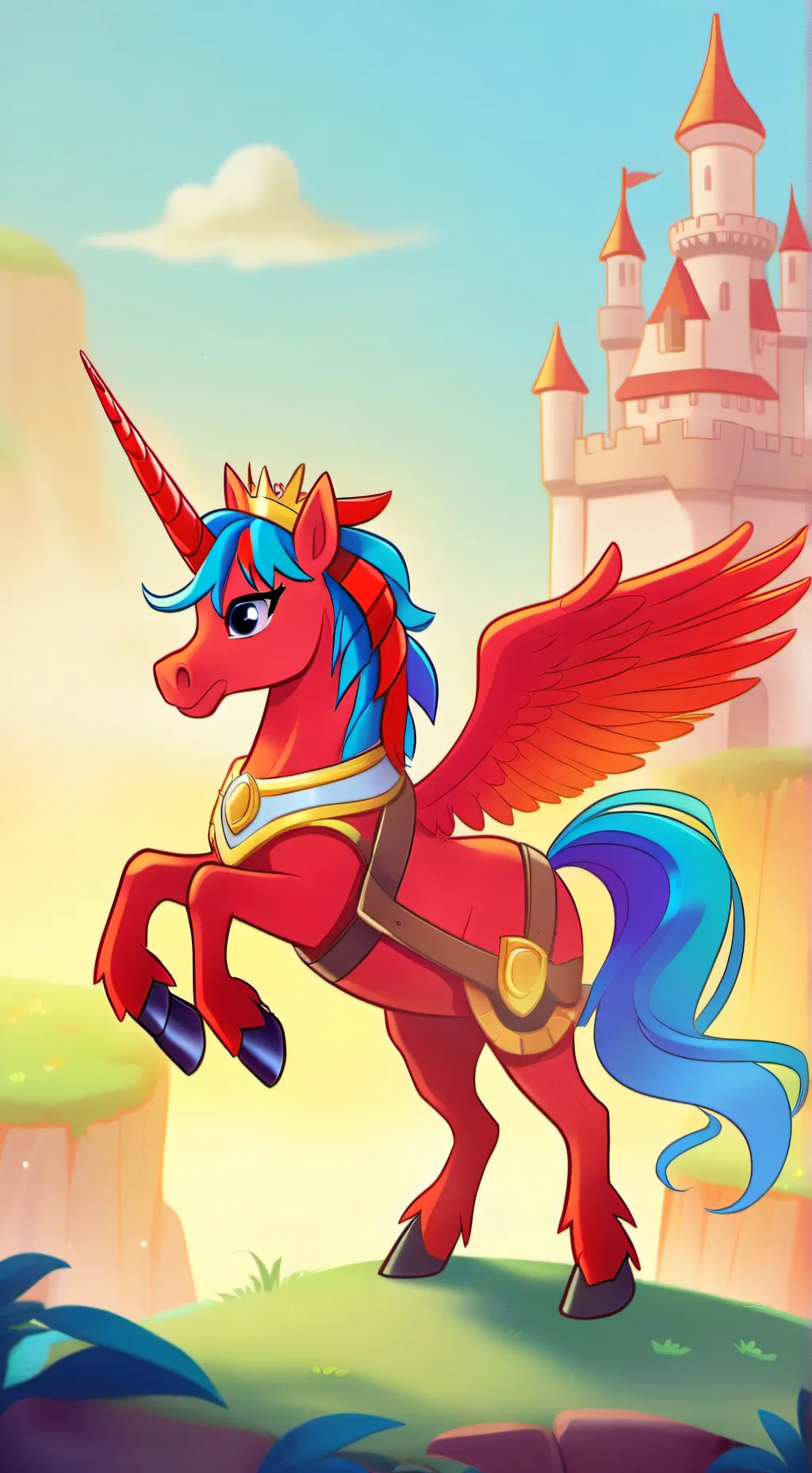ai character: MLP Word Tf background