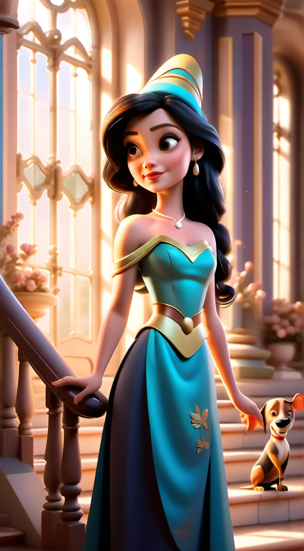 ai character: Amyah background