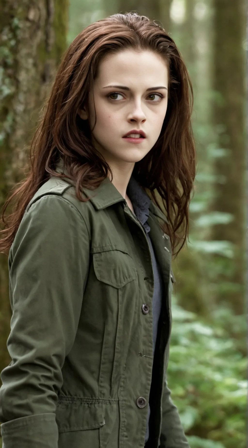 ai character: Bella  background