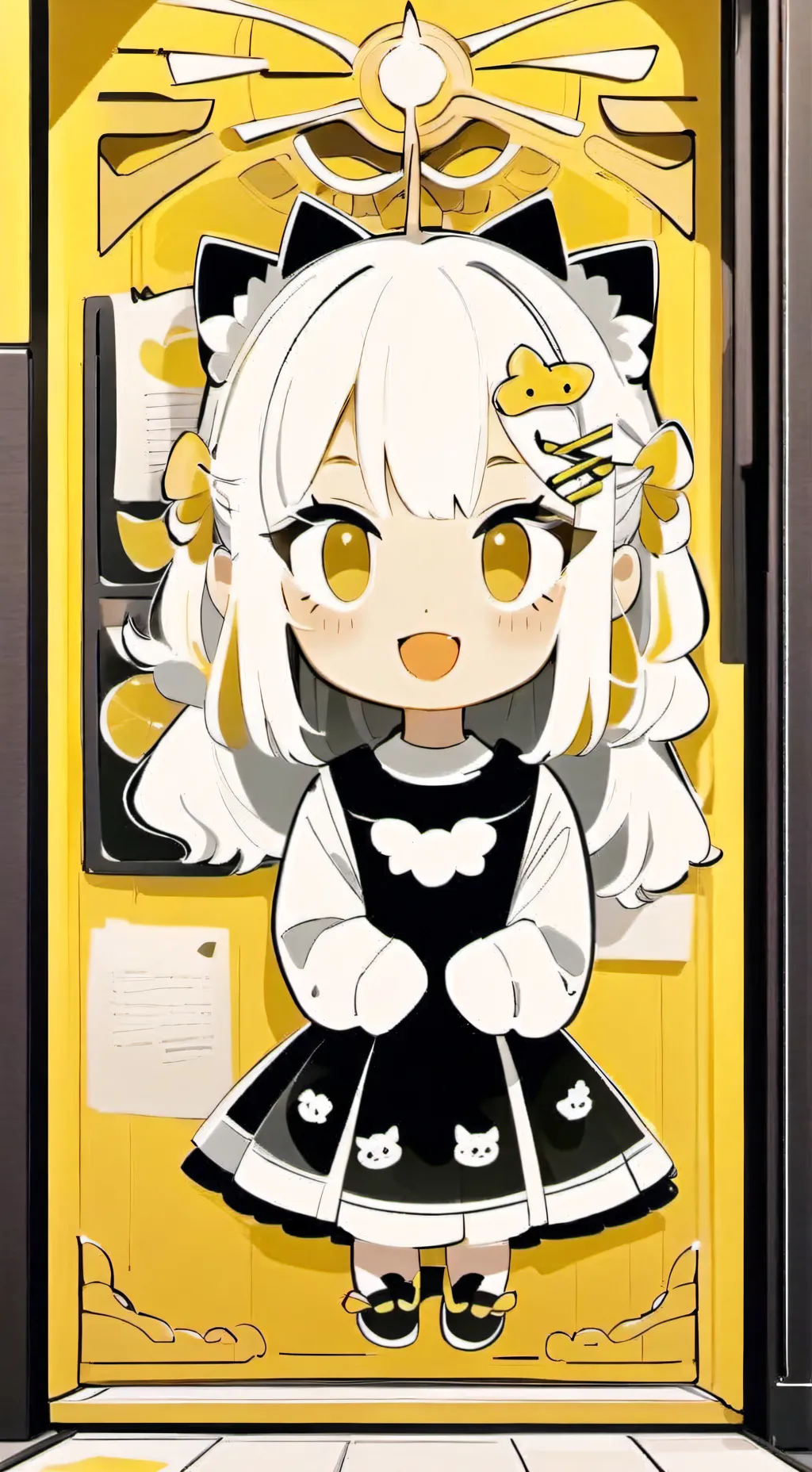 ai character: mia 😼😽 background