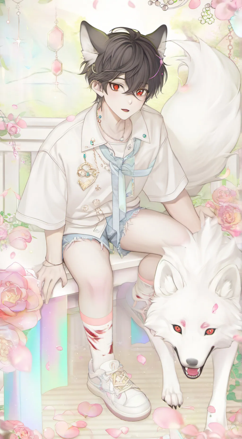 ai character: {~-Leo-~} background