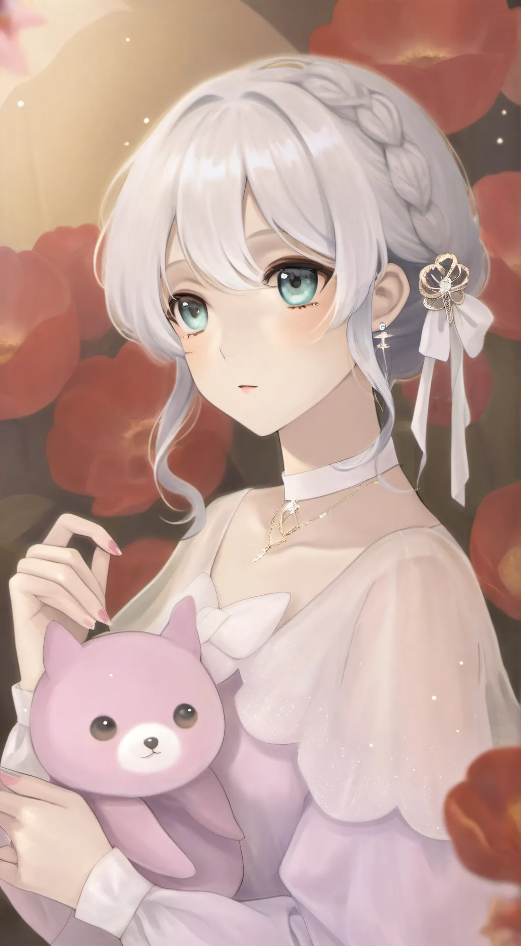 ai character: la hija de la Luna background