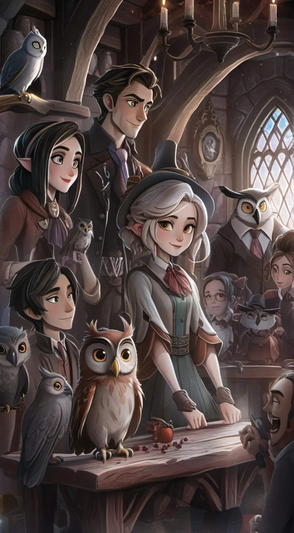 ai character: The owl house rp background