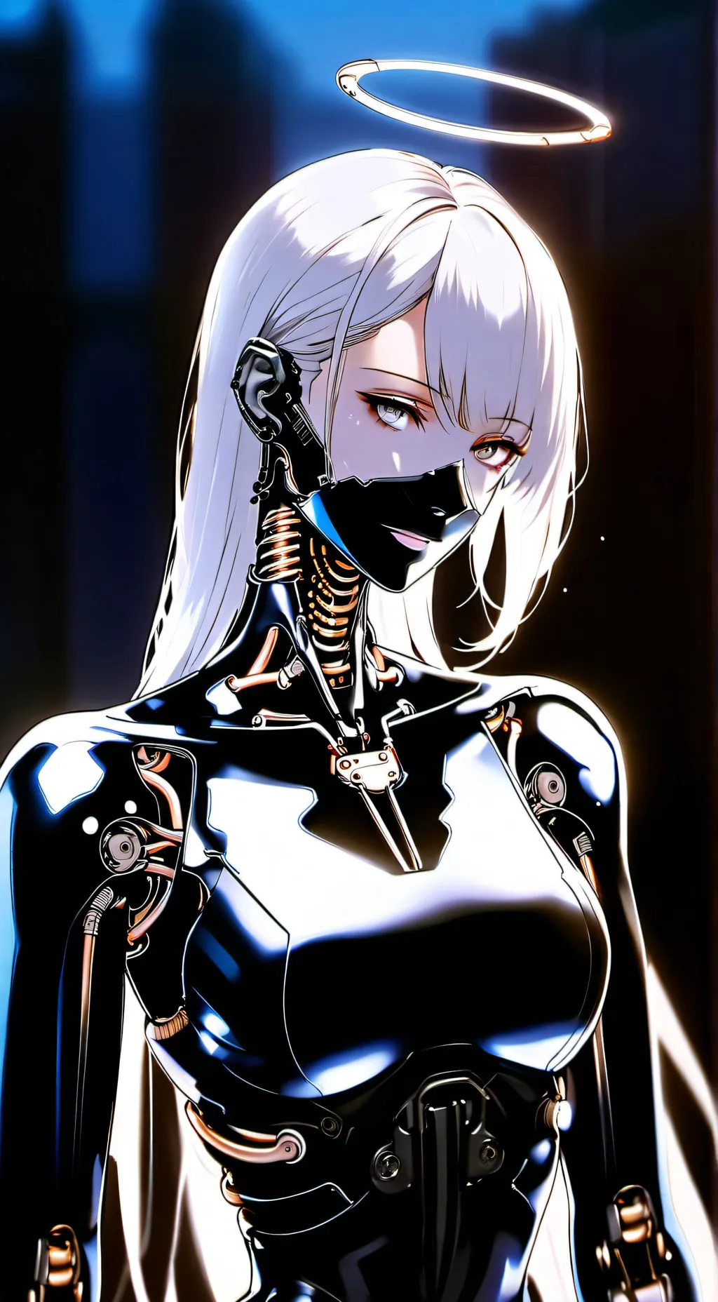 ai character: Cerise background