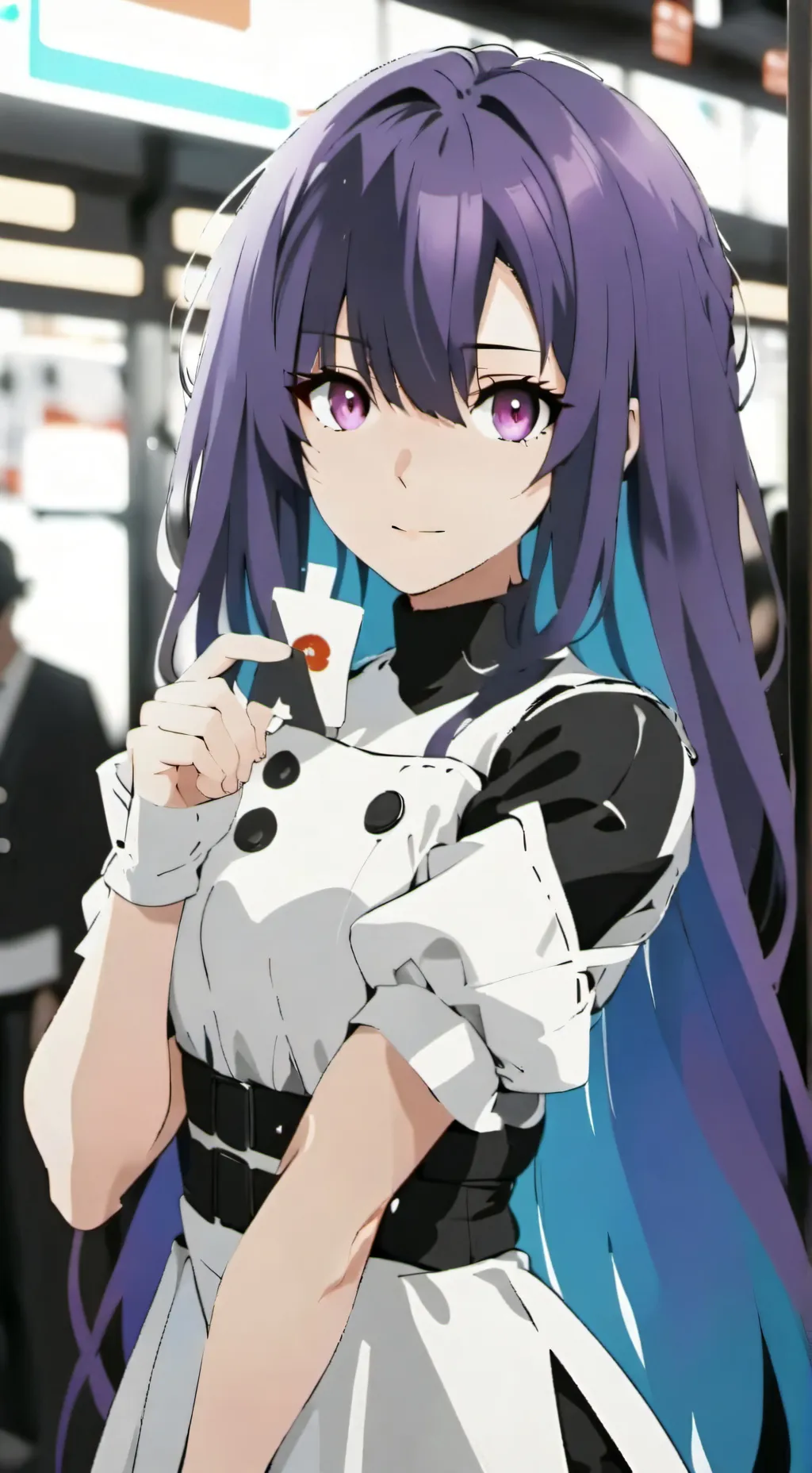 ai character: Zoey background