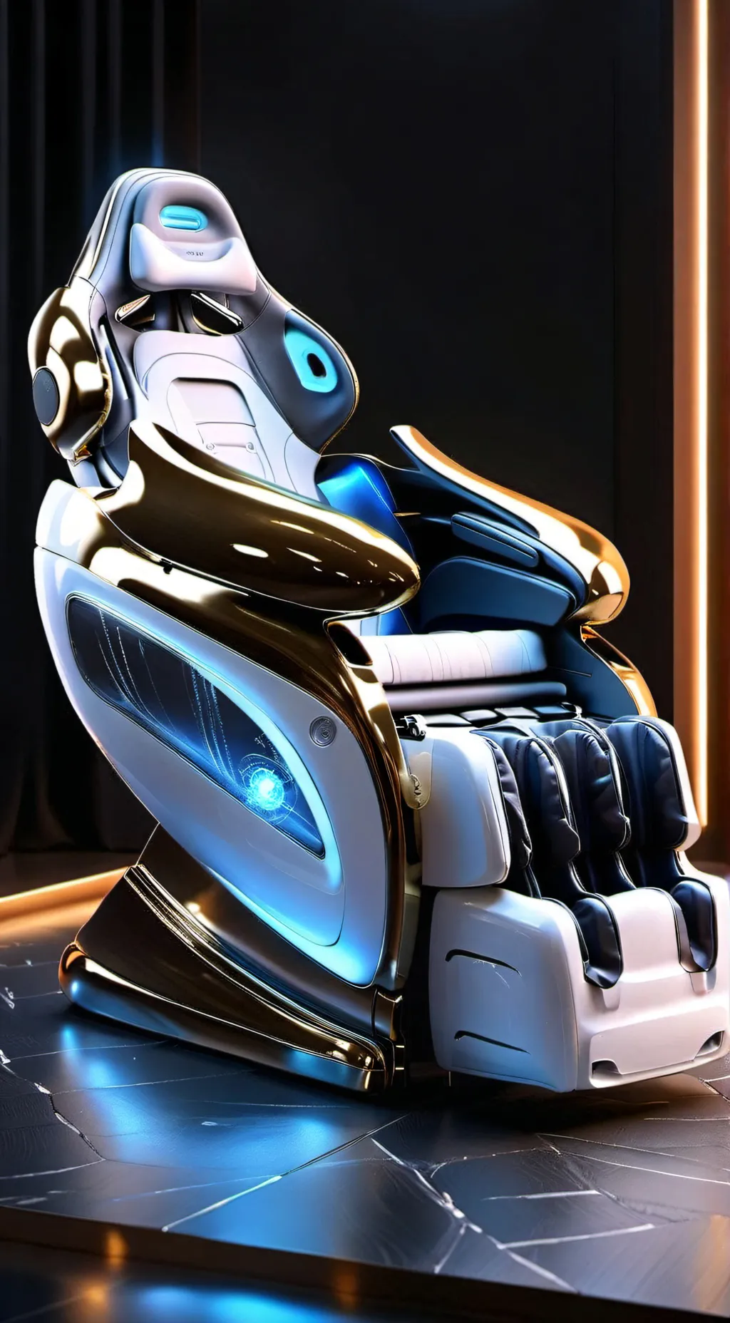 ai character: Massage chair  background