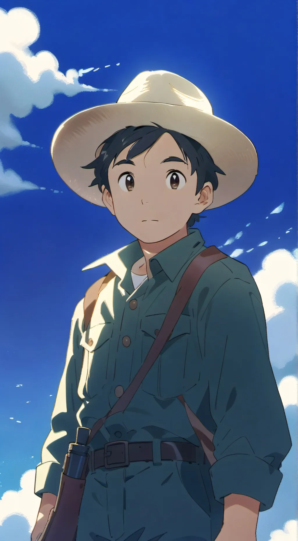 ai character: Leo background