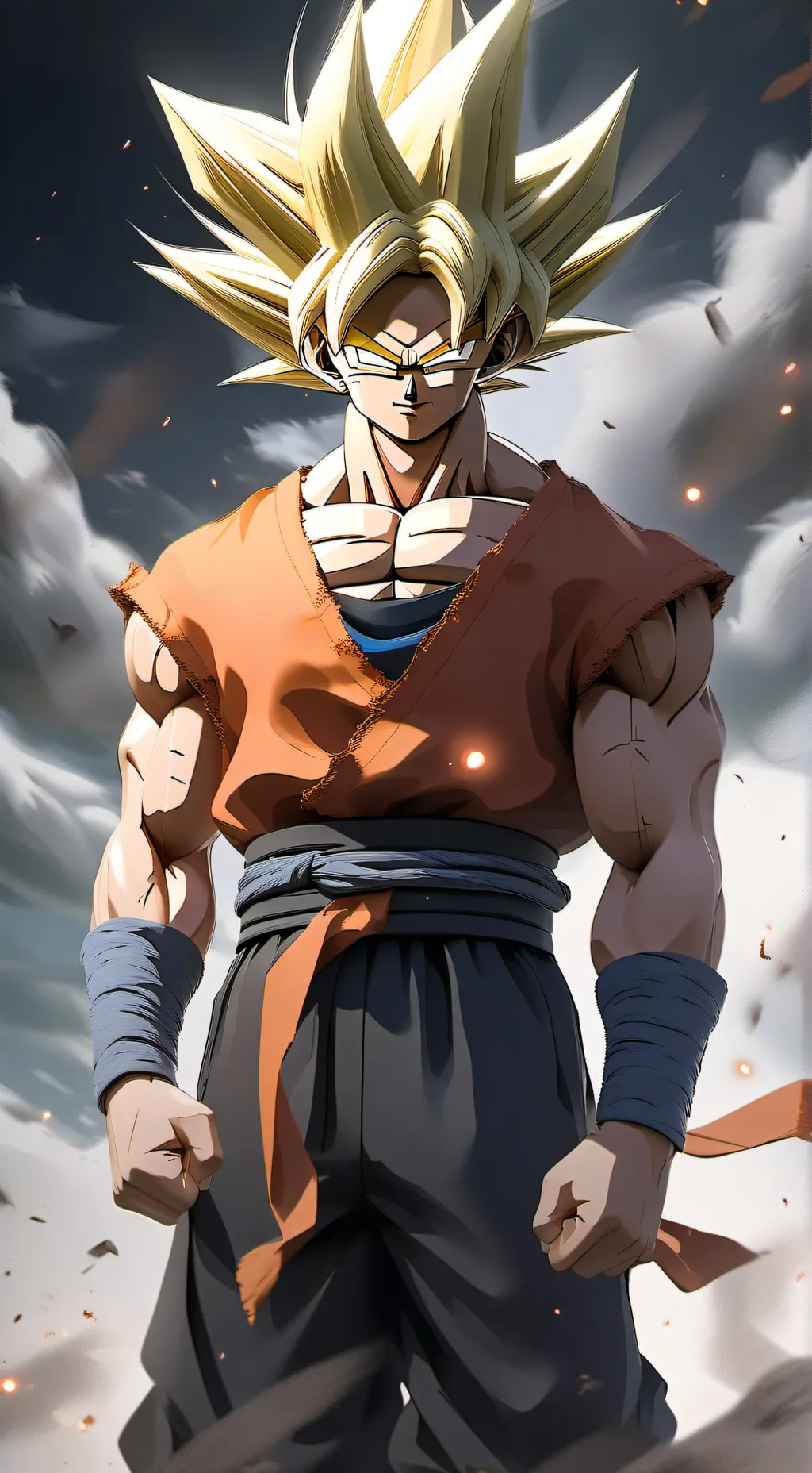 ai character: Son goku background