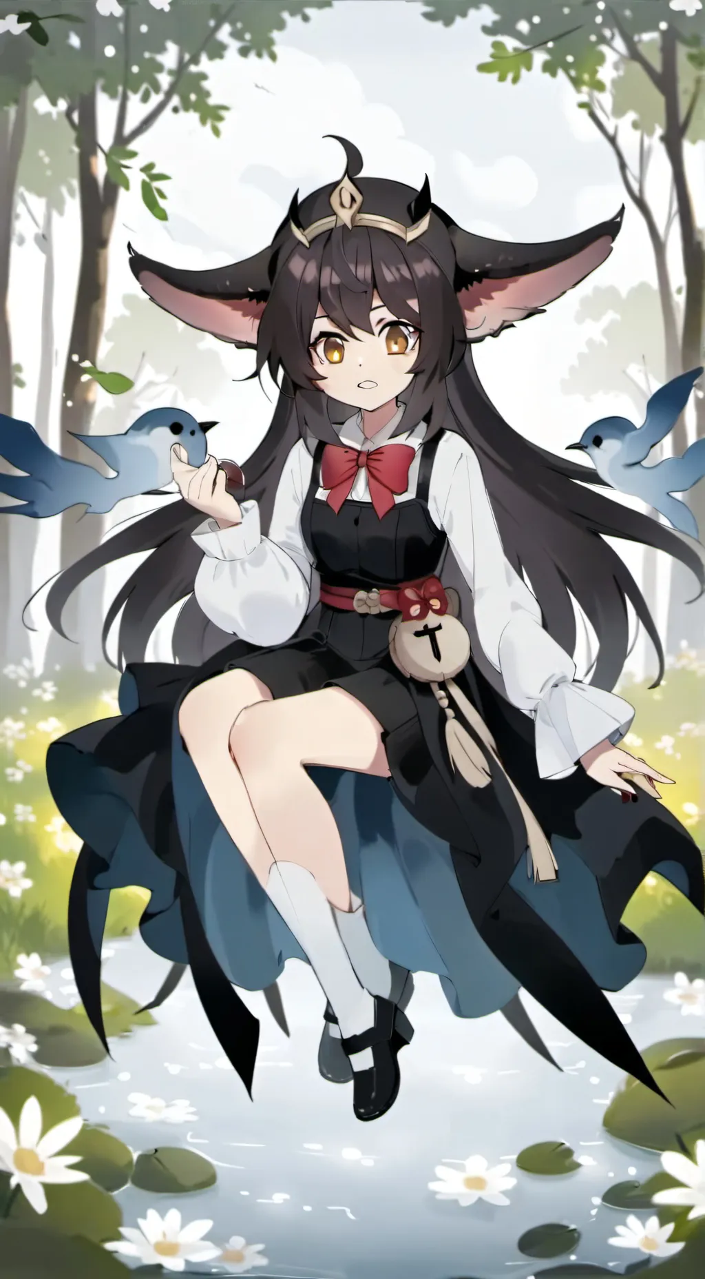 ai character: kny background